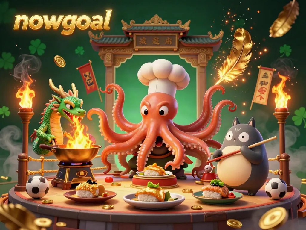 Experience real-time sports excitement with nowgoal, featuring dynamic characters highlighting winning strategies.