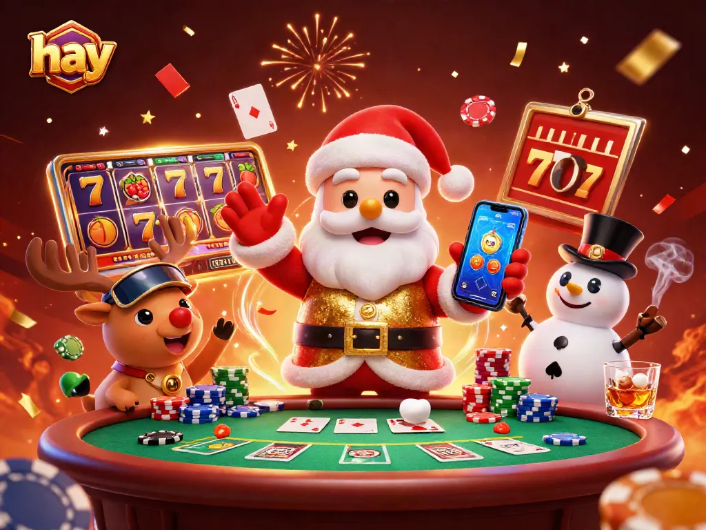Experience the fun of hay slots with cartoon characters celebrating a jackpot win in vibrant colors.