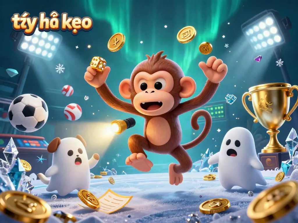 Engage with tỷ lệ kèo in a vibrant scene filled with sports-themed gambling excitement.