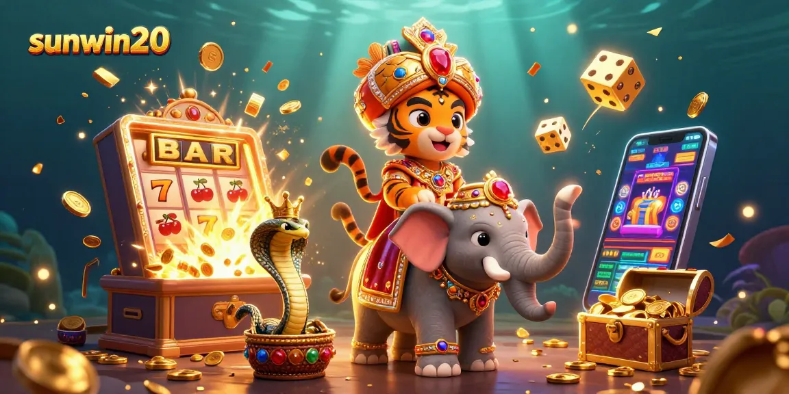 Experience the excitement of sunwin20 with colorful casino games and jackpots bursting everywhere.