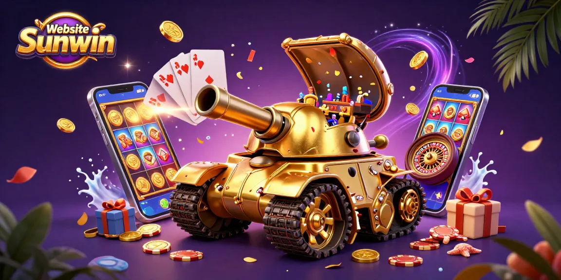 Engage with the thrilling mini casino inside a golden beetle tank at Website Sunwin.